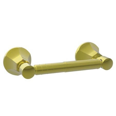 Newport Brass Double Post Toilet Tissue Holder in Polished Brass Uncoated (Living) 24-28/03N